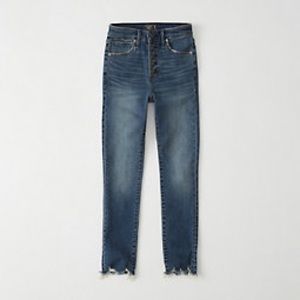 High Rise Ankle Jeans